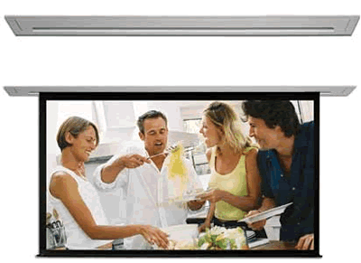 In Ceiling Screen