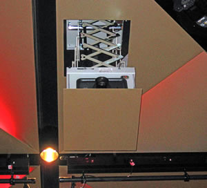 Dipper Motorised Projector Mount