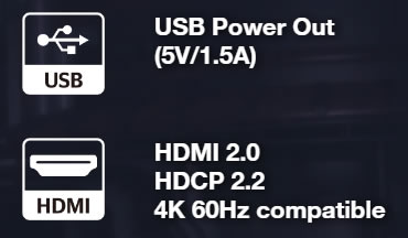 GT2160HDR USB HDMI