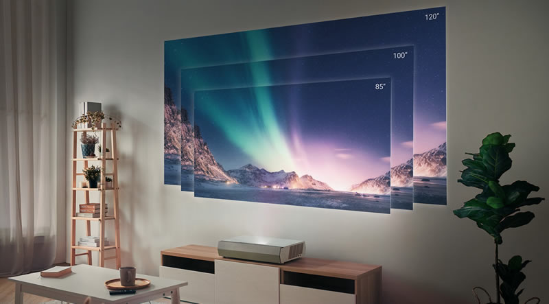 optoma p2 screen size