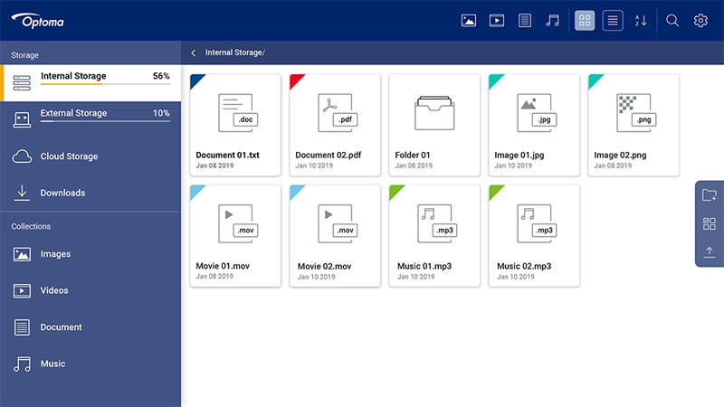 uhd55 file manager