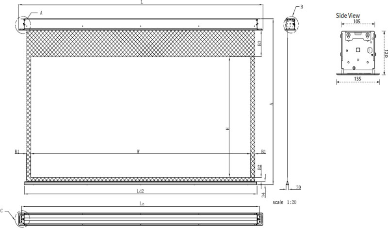 Grandview recessed specifications