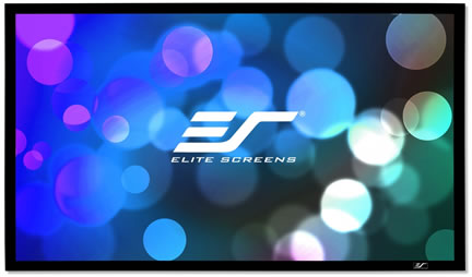 Elite Screens SB92WH2 Fixed Frame Projector Screen