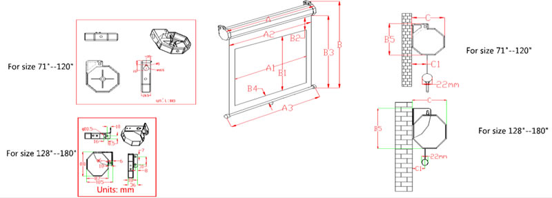Elite pull down specifications