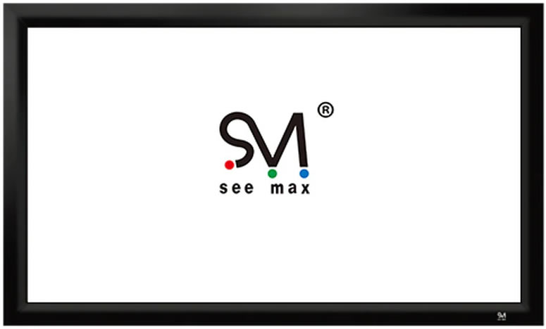 See Max Fixed Frame Projector Screen