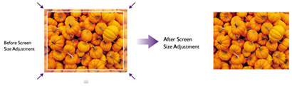MW826ST Screen Adjustment