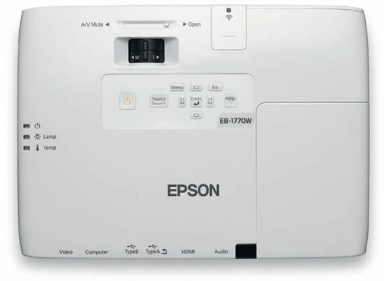 Epson EB-1770W Projector at Just Projectors!