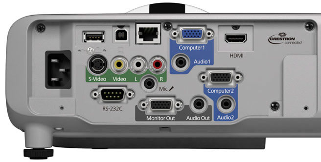 EB-525W Inputs