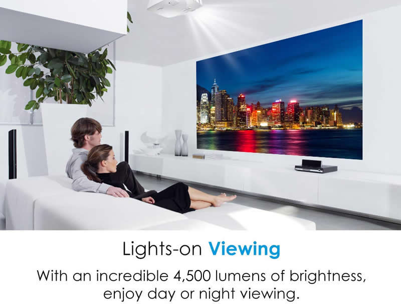 HD39HDR lights on viewing