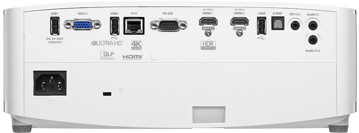 UHD55 Connections