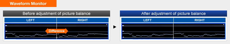 PT-AE7000E 3D Waveform Monitor